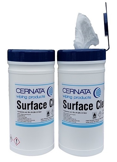 IPA Surface Cleaner Wipes 70% IPA 30% DI 200 Sheets